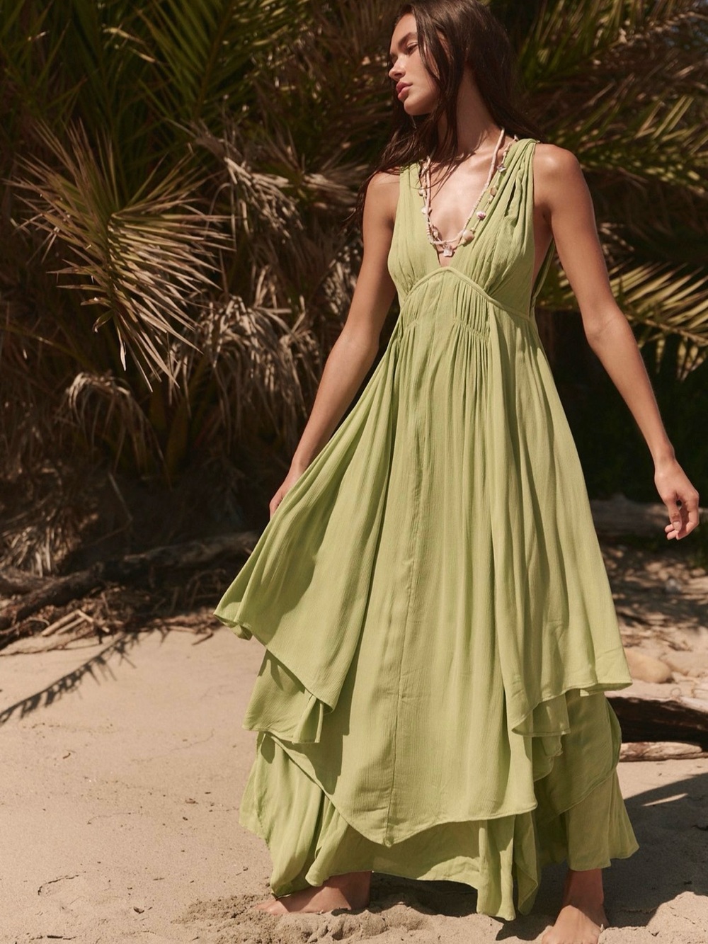 Free People Giovanna Strappy Maxi Dress
